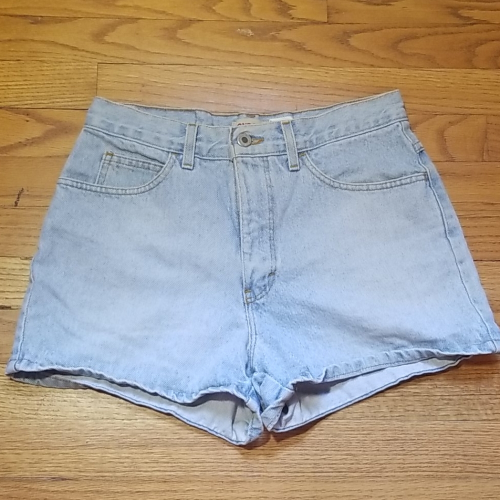 London Jean High Waisted Denim Shorts Size 6